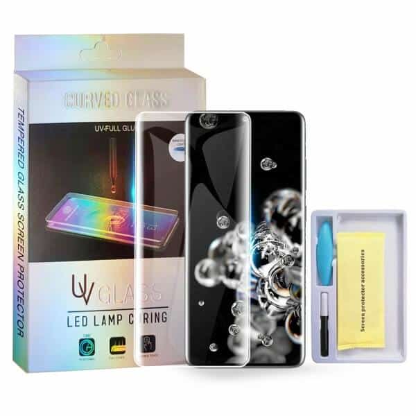 For Samsung Galaxy S20 Ultra UV Liquid Gel Tempered Glass Screen Protector Film Guard (Clear) For Samsung Galaxy S20 Ultra UV Liquid Gel Tempered Glass Screen Protector Film Guard (Clear)